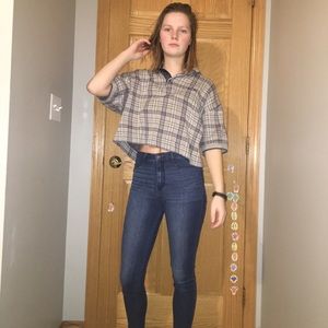 Cropped IZOD sweater